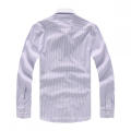 Striped Slim Fit 100% Baumwoll -Herrenhemd